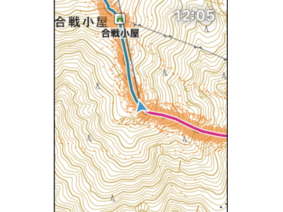 国内唯一、AppleWatch対応の登山地図アプリ「ヤマレコMAP」が方位表示に対応！