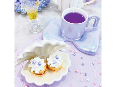 【紫のきらめきと真珠の輝き】Marble Shisha Loungeに新メニュー「スイートシェルコレクション」が登場