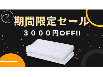 【期間限定セール開催中！】Dreamcat'sの高反発ファイバー枕が今だけ3000円OFF！