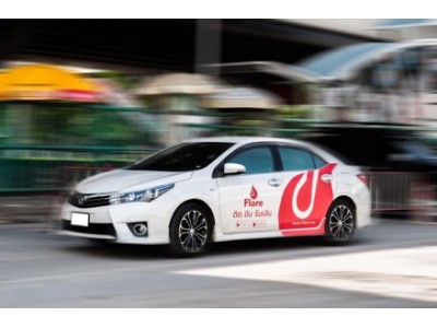 自動車ラッピング広告プラットフォームサービスをカンボジアにて提供開始