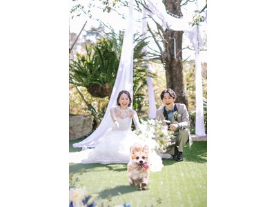 【ペットも“家族”の時代へ】ミュゼ四ツ池、ペットと叶える結婚式「Withペットプラン」提供開始