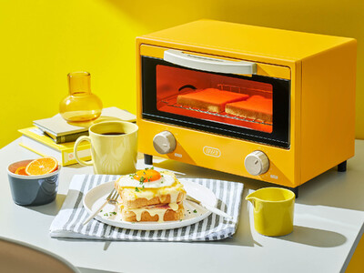 Toffy Happy Collectionから、遠赤ヒーター搭載の本格派2枚焼きトースターが登場！「Toffy遠赤ヒーターオーブントースター」発売
