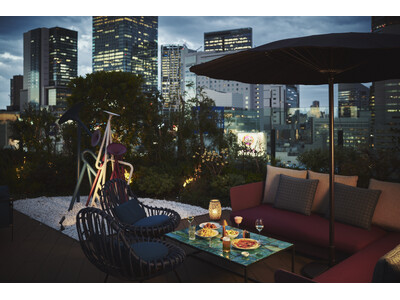 【ホテルインディゴ東京渋谷】夏の夕暮れにぴったり。テラスで過ごす特別な“Pink Flamingo Beer Garden” を5月1日（金）より開催