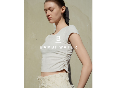【BAMBI WATER】1枚で着られる“カップ付きTシャツ”に新作登場！