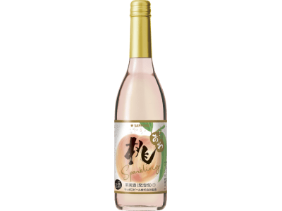 「桃のワインスパークリング」新発売