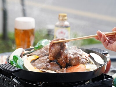 空の下で楽しむバーベキュー食べ飲み放題「広島三越ライオンビヤガーデン」５月１日オープン！