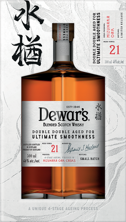 プレスリリース「「デュワーズ ダブルダブル２１年ミズナラ」10月1日(水)600本数量限定発売」のイメージ画像