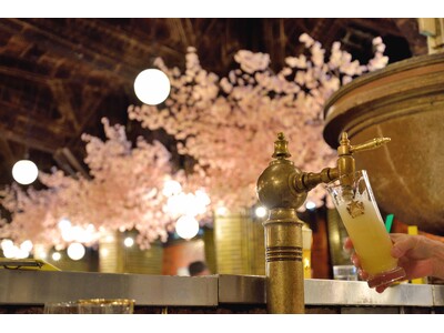 銀座にある日本最古のビヤホールでお花見ができる！「お花見ビヤホール」開催