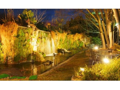 名古屋の夏の風物詩・滝の涼みを感じる庭園ビヤガーデン 「浩養園