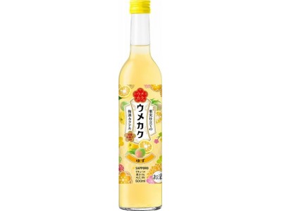 「ウメカク　果実仕立ての梅酒カクテル　ゆず」を新発売