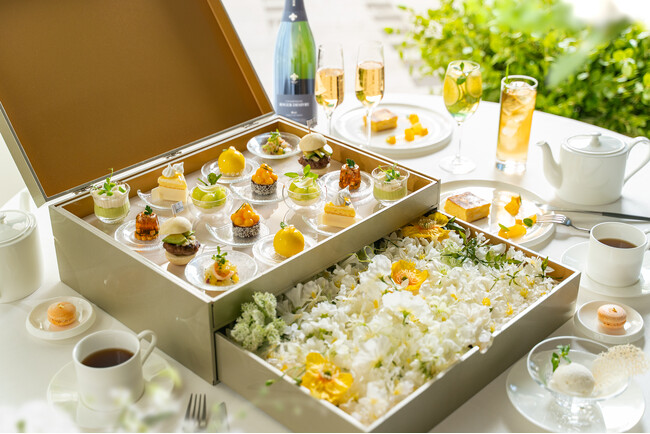 新緑が美しいグラングリーン大阪で楽しむ初夏のアフタヌーンティー　彩り豊かなスイーツが並ぶ「Early Summer Palette」が５月１日（金）より提供スタート／ザ ジャクソン ガーデン