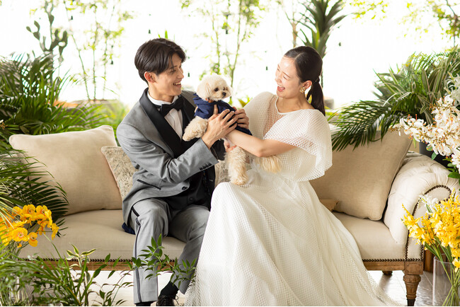 愛犬も“かけがえのない家族”に。愛犬婚を展開する結婚式場「ザ クラシカ ベイリゾート」、日本ペットフードとコラボイベントを開催
