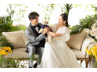 愛犬も“かけがえのない家族”に。愛犬婚を展開する結婚式場「ザ クラシカ ベイリゾート」、日本ペットフード...