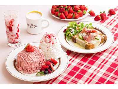 Eggs ’n Thingsから、春にぴったりな華やかなパンケーキが登場！「いちごのモンブランパンケーキ」「生ハム・チーズとアボカドのフレンチトースト」3月1日（水）～3月22日（水）まで販売