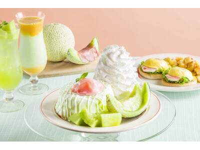 Eggs ’n Things「生ハムメロン×パンケーキ」意外な美味しさのコラボ！「生ハムメロンのパンケー...