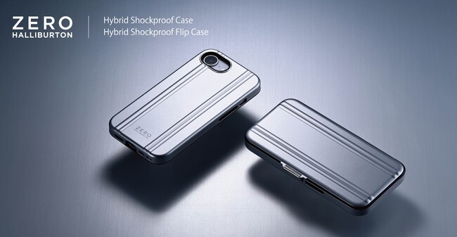【ZERO HALLIBURTON×UNICASE】Apple最新機種iPhone 17e対応「背面型ケース」「手帳型ケース」を4/28より販売開始