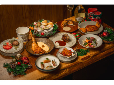 新感覚の“IZAKAYA”料理を提供する「CENSU TOKYO」から聖なる夜を彩るクリスマス限定コースが登場！自宅で気軽に楽しめる特製ローストチキンのテイクアウトも
