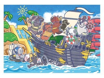 大人気『UMAbred PARK』に第2のワールド登場！次のテーマは「海と海賊」！？　8/21~8/30に新宿マルイアネックス、8/25~8/31新潟三越伊勢丹でPOPUP同時開催決定！！