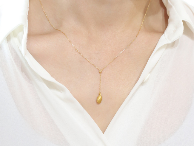 乳歯の生え変わりを宝物に「金乳歯(R)ジュエリー」から待望のネックレスが新登場