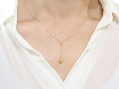 乳歯の生え変わりを宝物に「金乳歯(R)ジュエリー」から待望のネックレスが新登場