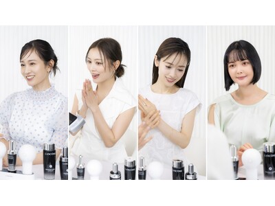 前田敦子さん、内田理央さん、泉里香さん、玉城ティナさんも体感！全国のランコムカウンターで、いつでも無料でAI肌測定＆美顔器サービスを展開！