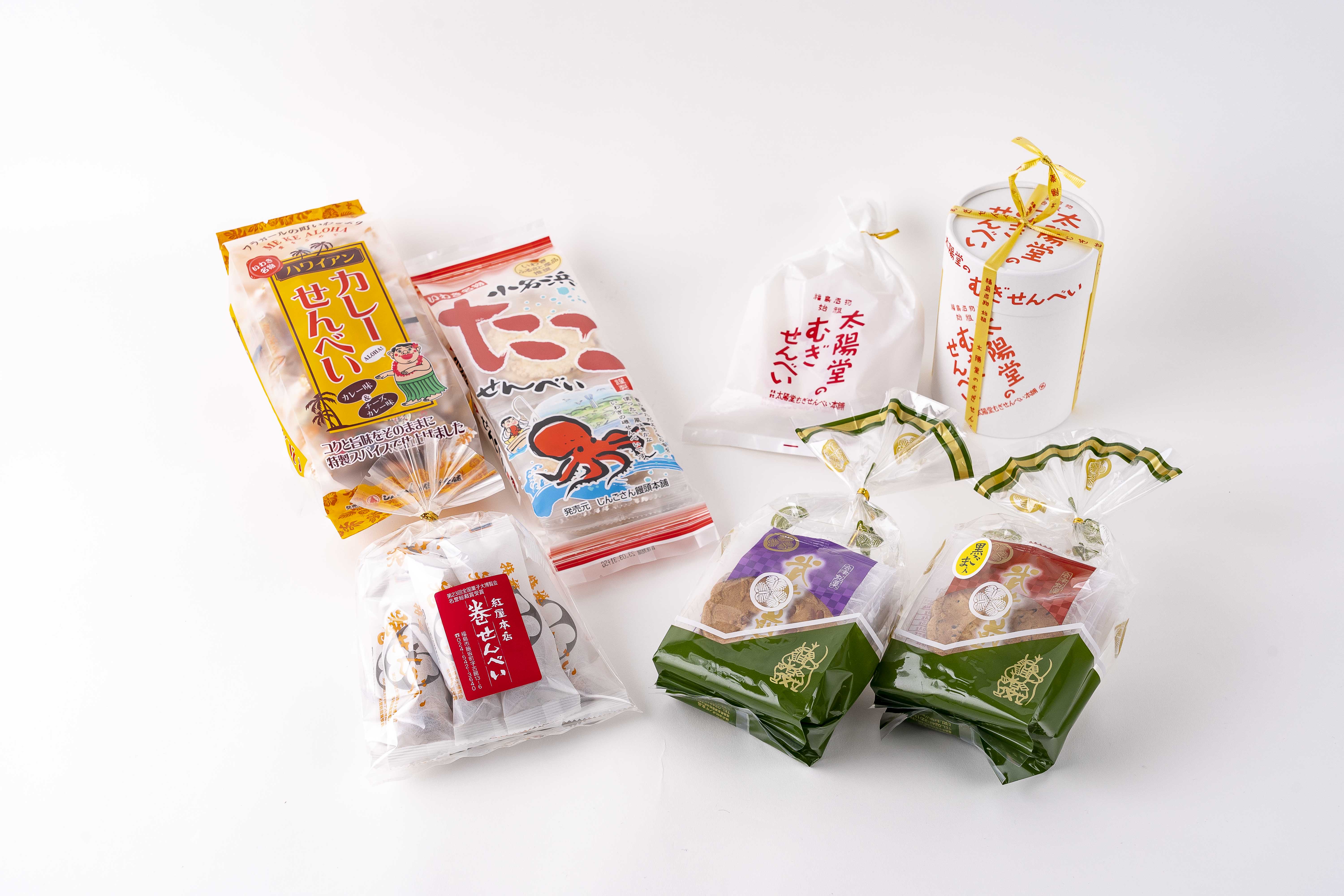 福島の煎餅をBEAMS JAPANで特集 -- 福島県×BEAMSタイアッププロジェクト「ふくしまものまっぷ」第38弾