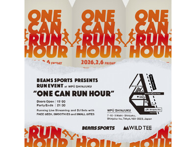 〈BEAMS SPORTS〉のランイベント『BEAMS SPORTS featuring WILD TE...