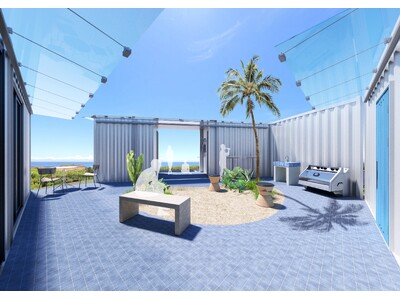 千葉県南房総市千倉町白間津に新しい貸別荘リゾート、UMInoTERRACE Hanareが誕生