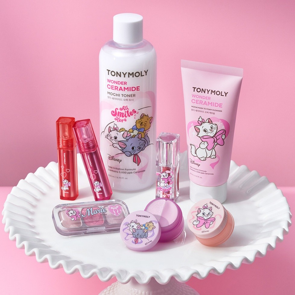 韓国コスメ「TONYMOLY」とディズニー『おしゃれキャット』マリーの限定コラボポップアップが@cosme TOKYOにて7/2(水)から開催！