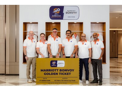Marriott Bonvoy、「2026 男子ICC T20ワールドカップ」にてクリケットの魅力を間近...