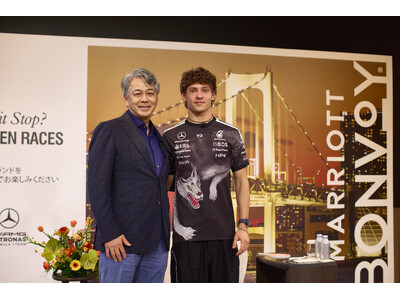 ＜イベントレポート＞マリオット・インターナショナル、メルセデスAMG-ペトロナス・フォーミュラワン・チームの新星 Kimi Antonelli 選手のトークイベントとミート&グリートを開催