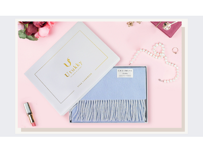 ◆最旬カシミヤマフラーをふんわり纏い、印象をアップデート！【カシミヤ100％】防寒も叶う極上素材が大人を虜にする。