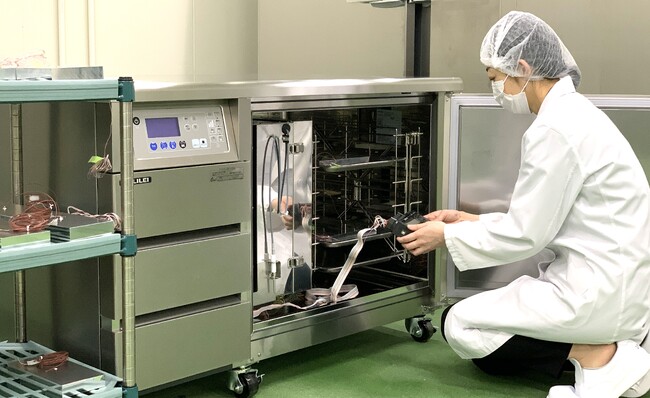 世界初 – 食品用凍結装置の公正な性能評価確立へ –