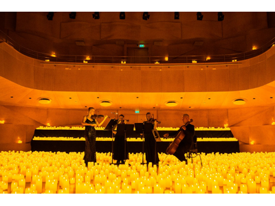 キャンドルの灯りとともに楽しむクラシック音楽「Candlelight(R)」が、神戸酒心館に登場