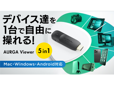 「デバイス達を1台で自由に操れる」Ｍakuakeで先行販売開始