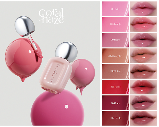 韓国発「Coralhaze（コーラルヘイズ）」8月7日(木)より待望の新商品『デュードロップティント8種』が登場！PLAZA・MINiPLA（一部店舗を除く）にて順次発売！