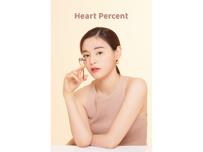 韓国コスメブランド「Heart Percent（ハートパーセント）」、10月10日（土）よりメイクアップツール3種が日本のオフライン店舗に登場！
