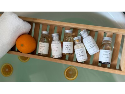 旅先でも、ギフトにも。PLUM&ASHBY(プラム&アシュビー)の人気バスアイテムに<ミニサイズ>が20...