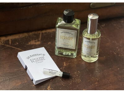 【先行販売】日本初上陸の香り「イングリッシュフランネル」英国王室御用達ブランドD.R.HARRIS × FOX BROTHERSのコラボレーション新作コロン