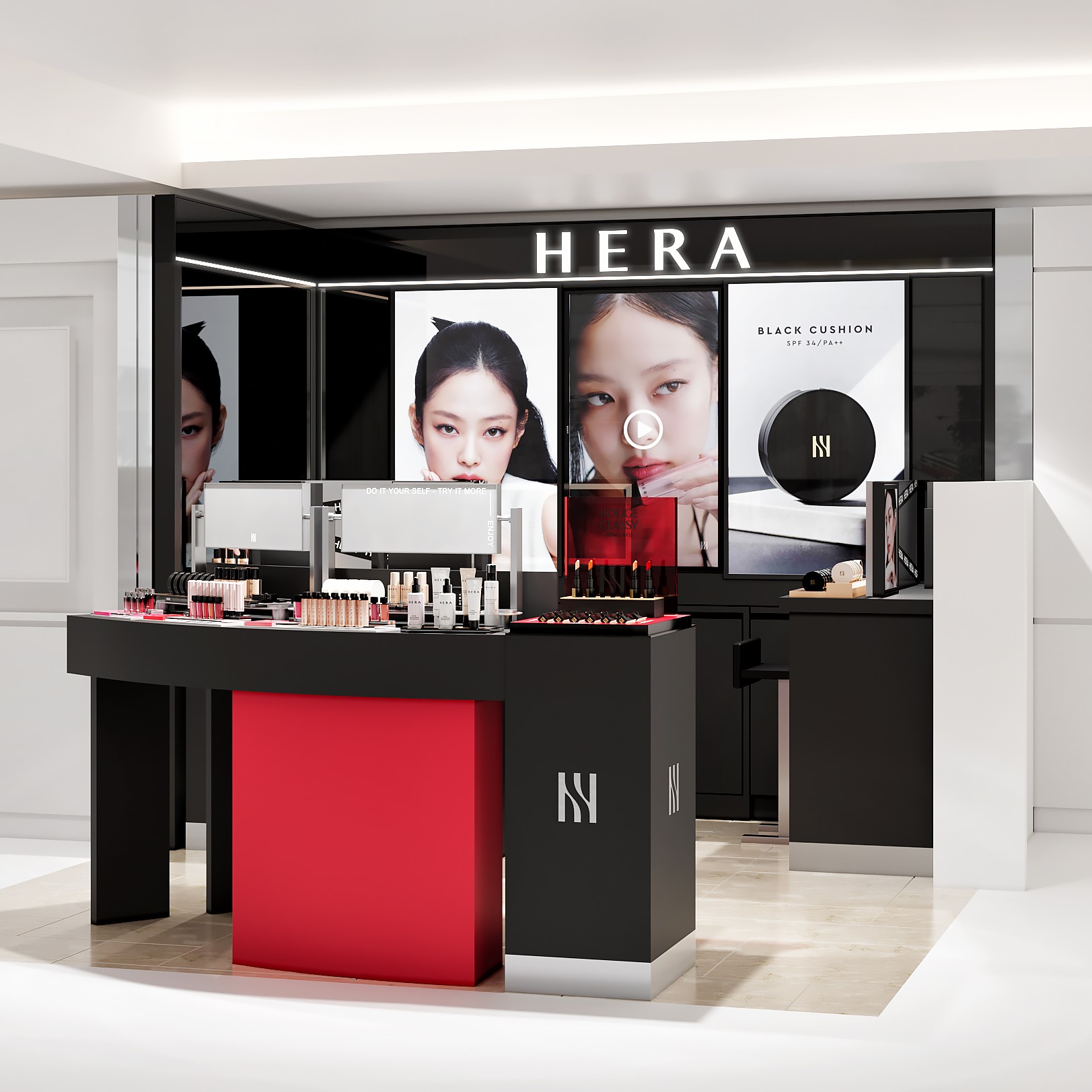 韓国・ソウル発のラグジュアリーメイクアップブランド「HERA（ヘラ）」が、2024年3月29日（金）から銀座三越でポップアップストアを展開