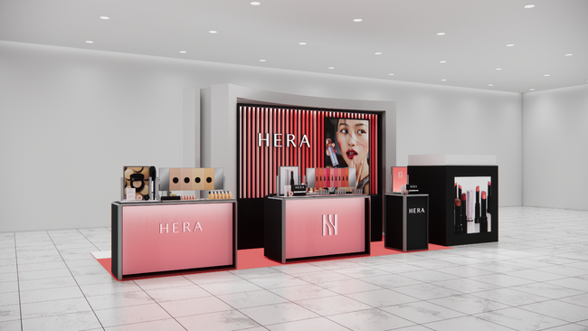 韓国・ソウル発のラグジュアリーメイクアップブランド「HERA（ヘラ）」が、阪急うめだ本店でポップアップショップをオープン