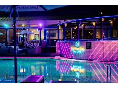 今年の夏は大幅バージョンアップのルーフトップナイトプールでCityBreak！フォトスポット追加＆アサヒビールとコラボで7月4日スタート
