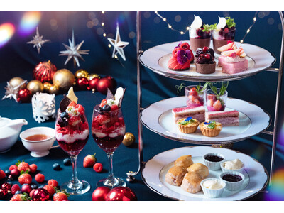 煌めく冬、ベリーの誘惑。アフタヌーンティー「Winter Berry Collection」が土休日限定開催食べ放題のパンケーキと、1人1つ付く「ベリーベリーパフェ」で贅沢なひとときを