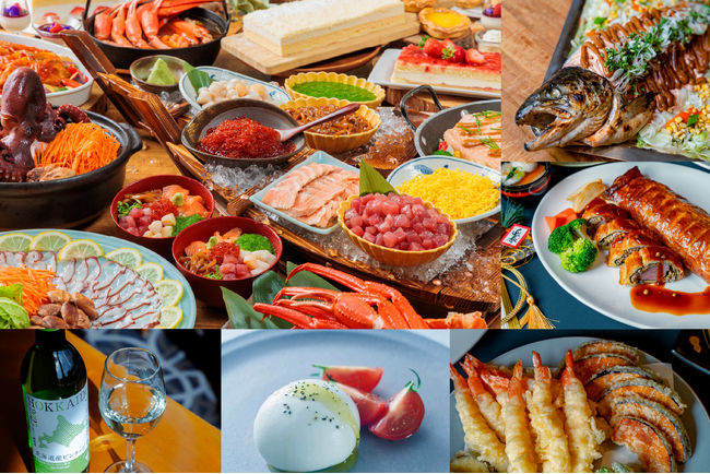 冬のグルメ旅気分を満喫!海鮮尽くしの「北海道ブッフェ」が約2か月限定開催目の前で炙った秋鮭で作る海鮮丼や手作りチーズ、郷土料理など北の味覚を味わい尽くす