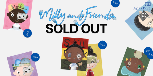 プレスリリース「“On”Chain Art（NFT）第二弾『Milly and Friends』2000体完売のお知らせ」のイメージ画像