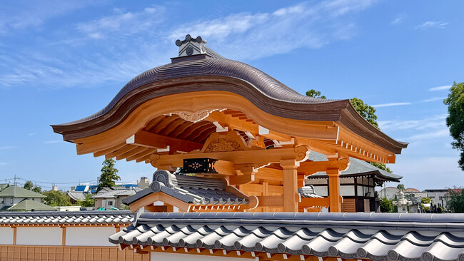 京都の宮大工集団「匠弘堂」が設計施工した善應寺 山門・木塀が「令和7年度 伊勢崎市景観まちづくり賞」を受賞