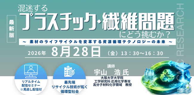 ライブ配信/Zoom】「混迷するプラスチック・繊維問題にどう挑むか