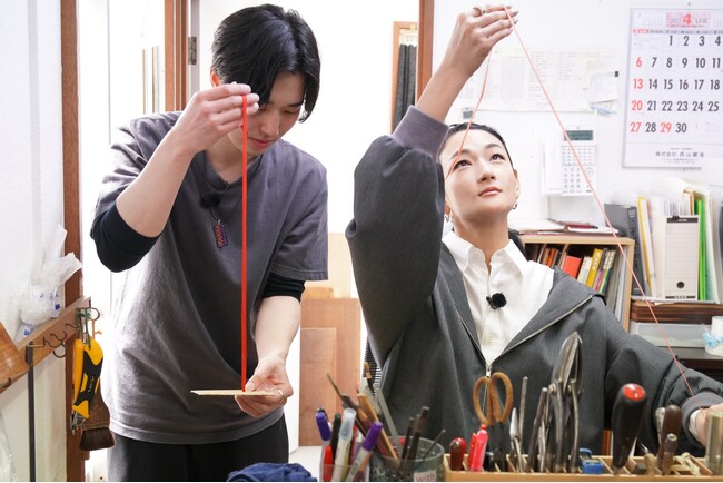 【ＢＳ日テレ】五月人形に飾る江戸甲冑。親子三代で技を受け継ぐ工房を冨永愛が訪問