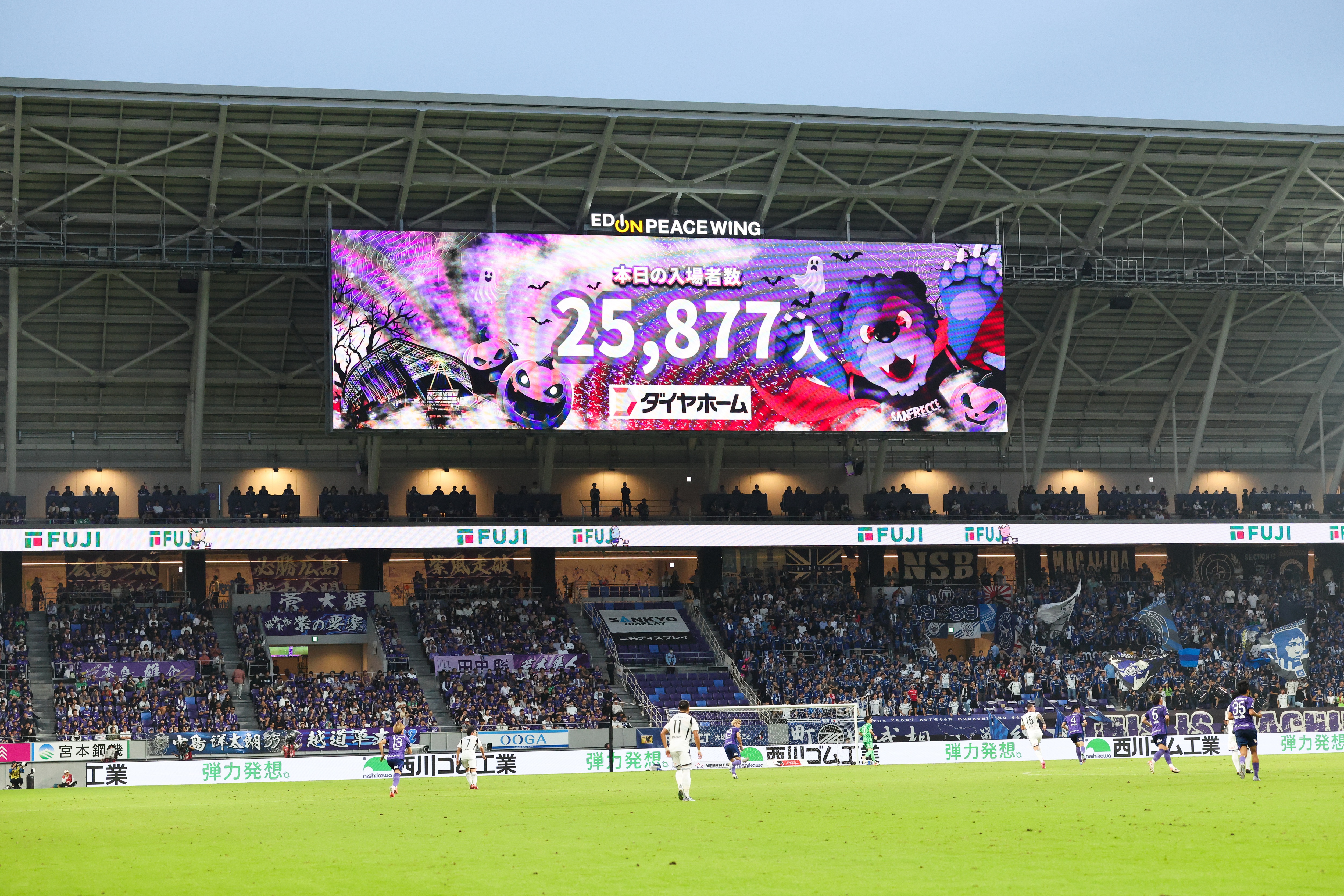 【イベントレポート】モンスターサンチェがパワーアップして帰ってきた！『超熱狂バイオレットハロウィーン supported by 広島八谷建設』開幕！