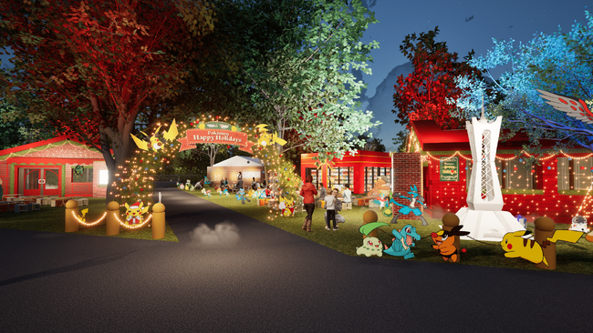 『Pokemon LEGENDS Z-A』の有料追加コンテンツ『M次元ラッシュ』配信記念！横浜赤レンガ倉庫『Pokemon Happy Holidays』12月11日（木）～12月25日（木）開催決定